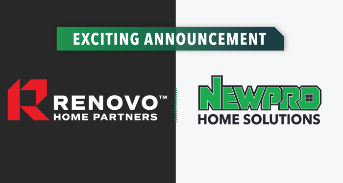 SALE OF NEWPRO HOME SOLUTIONS